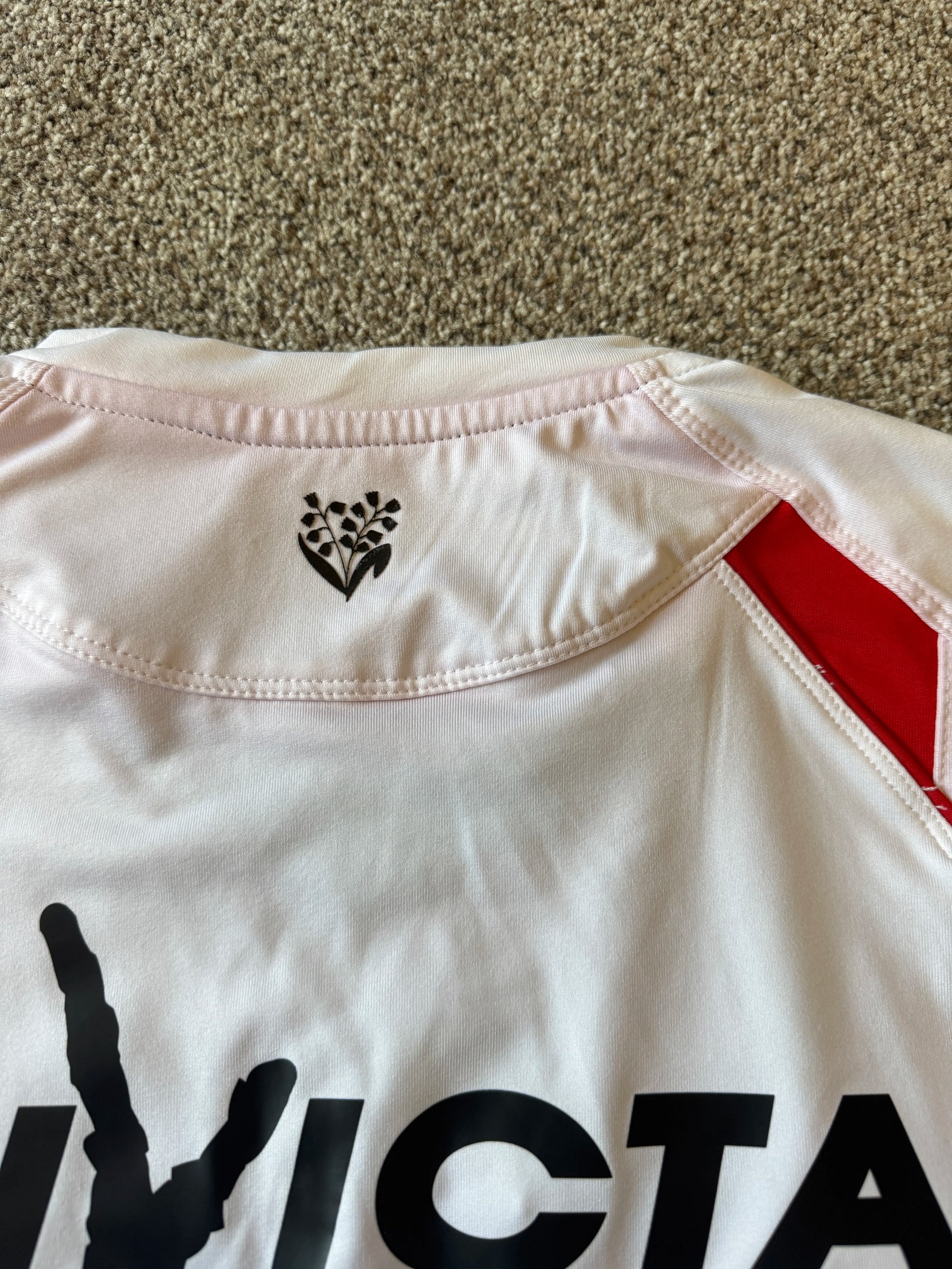 Large White Toulon 2011/12 Rugby Shirt