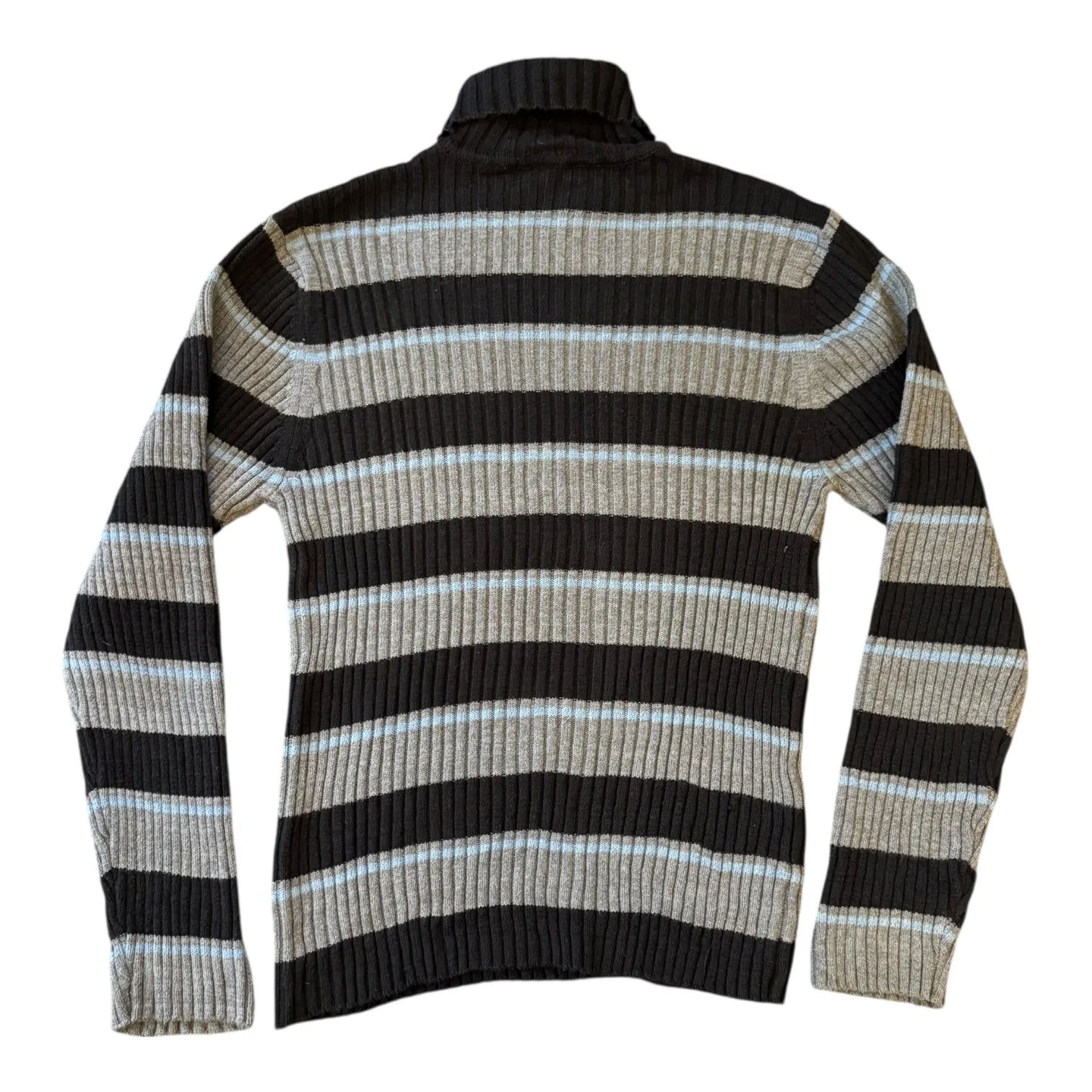 Women's Small Gap Black, Grey and Blue Turtle Neck