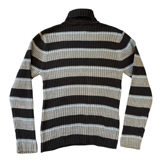 Women's Small Gap Black, Grey and Blue Turtle Neck