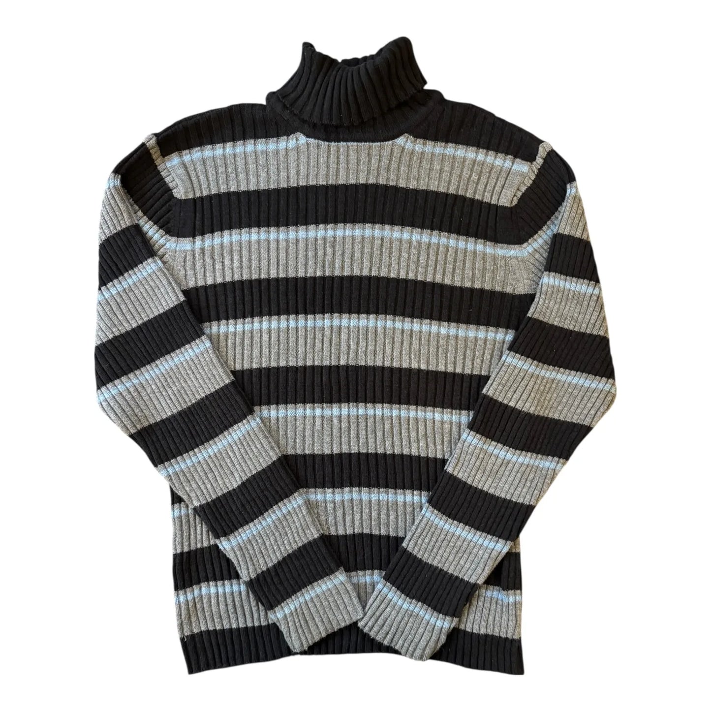 Women's Small Gap Black, Grey and Blue Turtle Neck