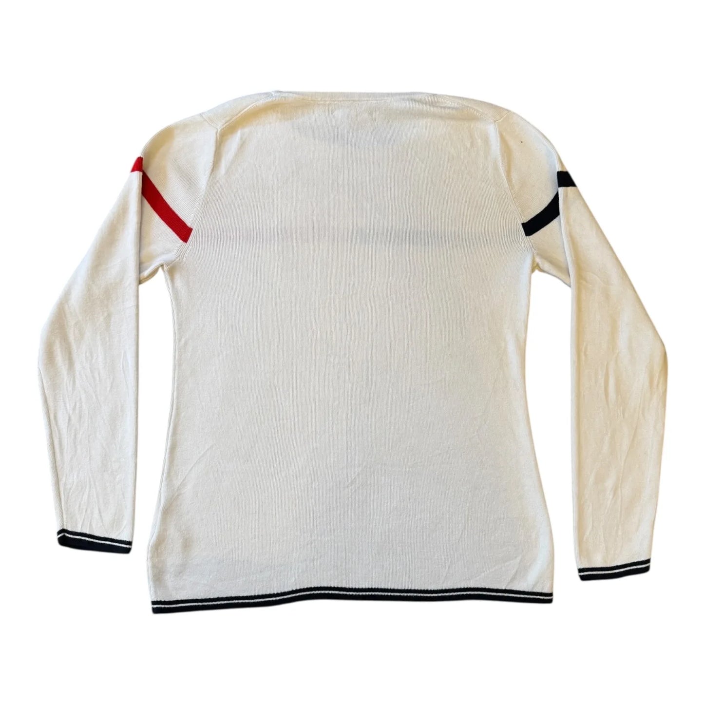 Women's Large Tommy Hilfiger White Jumper