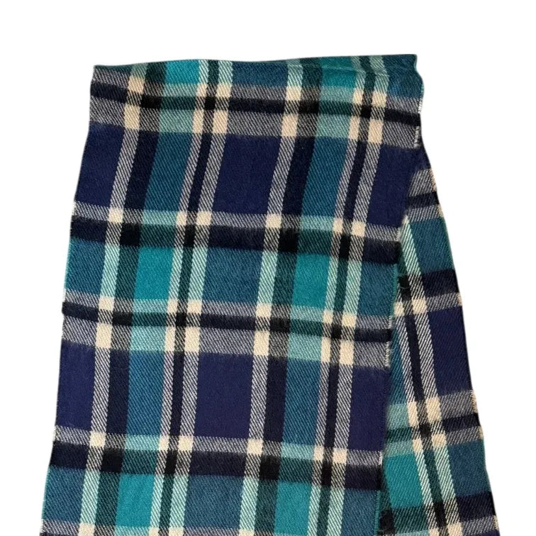 Burberry Lambswool Blue Scarf