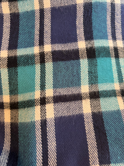 Burberry Lambswool Blue Scarf