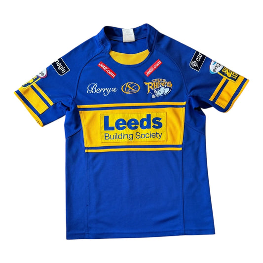 Small Blue Leeds Rhinos Rugby Shirt