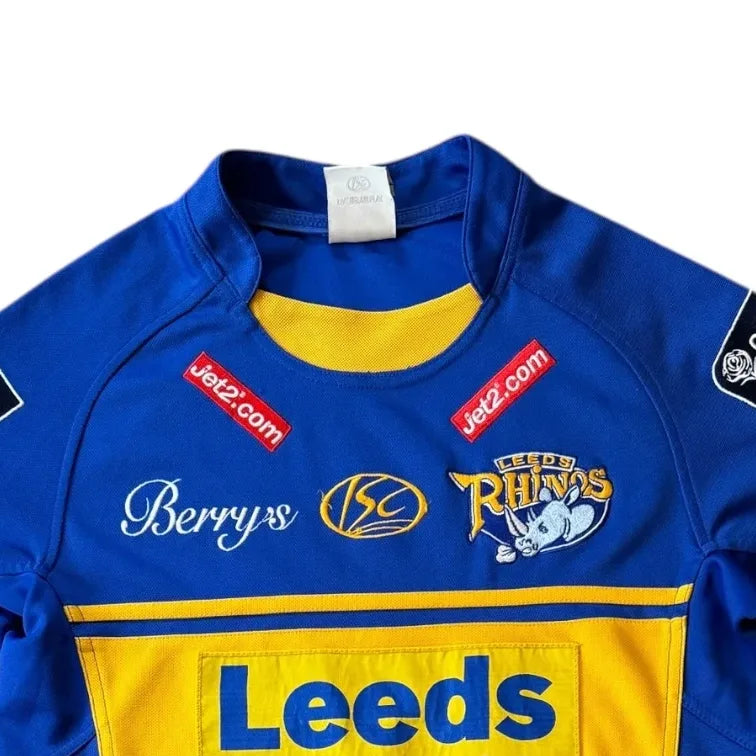 Small Blue Leeds Rhinos Rugby Shirt