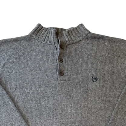 XXL Chaps Grey 1/4 Button