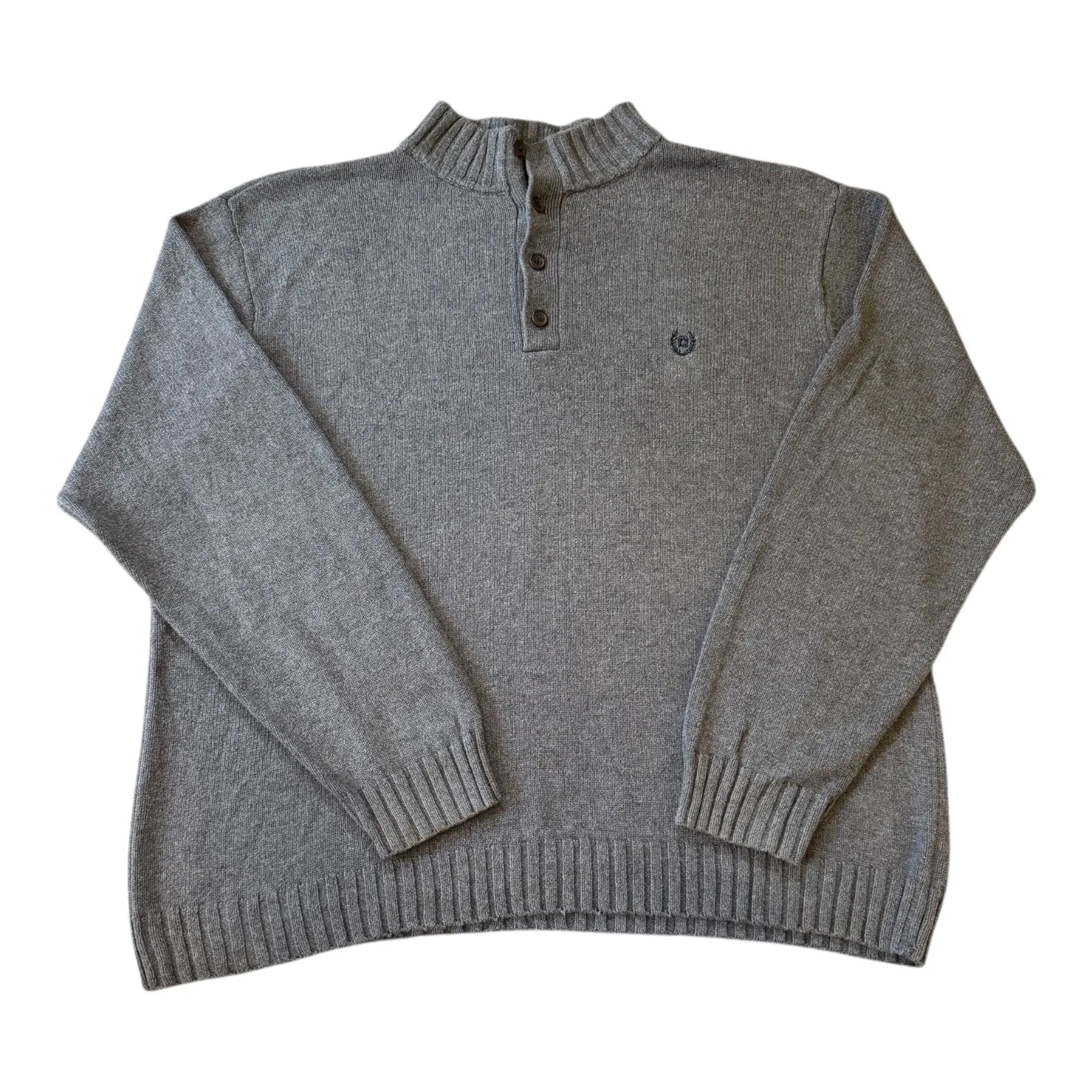 XXL Chaps Grey 1/4 Button