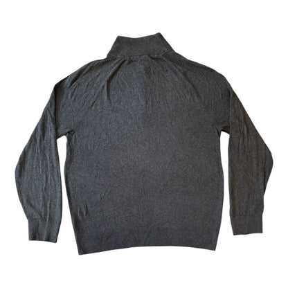 Small Gap Dark Grey 1/4 Zip