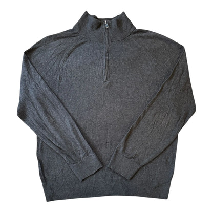 Small Gap Dark Grey 1/4 Zip