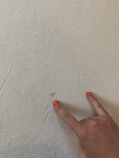 Large Stussy White Geisha T-Shirt