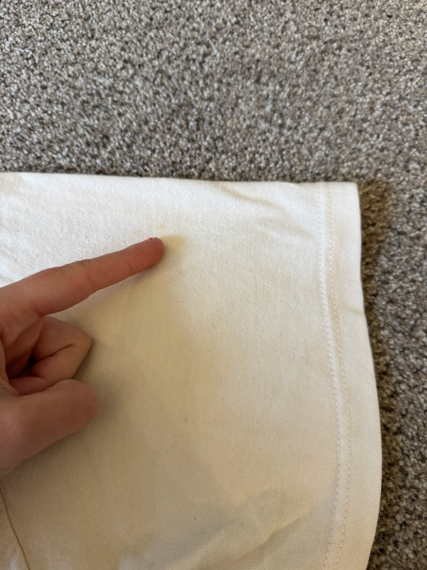 Large Stussy White Geisha T-Shirt