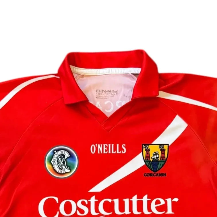 Aged 13 O'neills Red Cork GAA Jersey