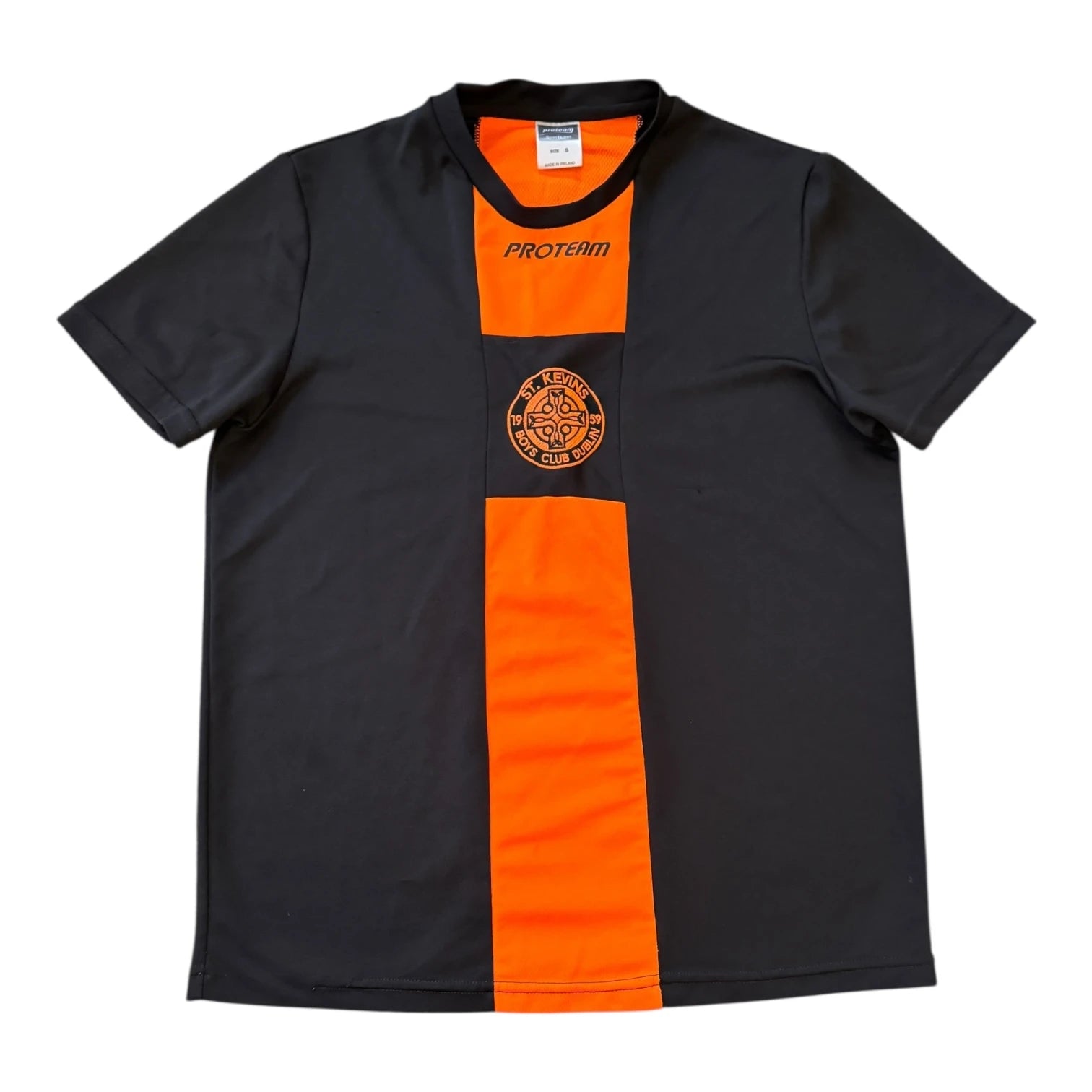 Small Proterm Black St. Kevins Football T-Shirt