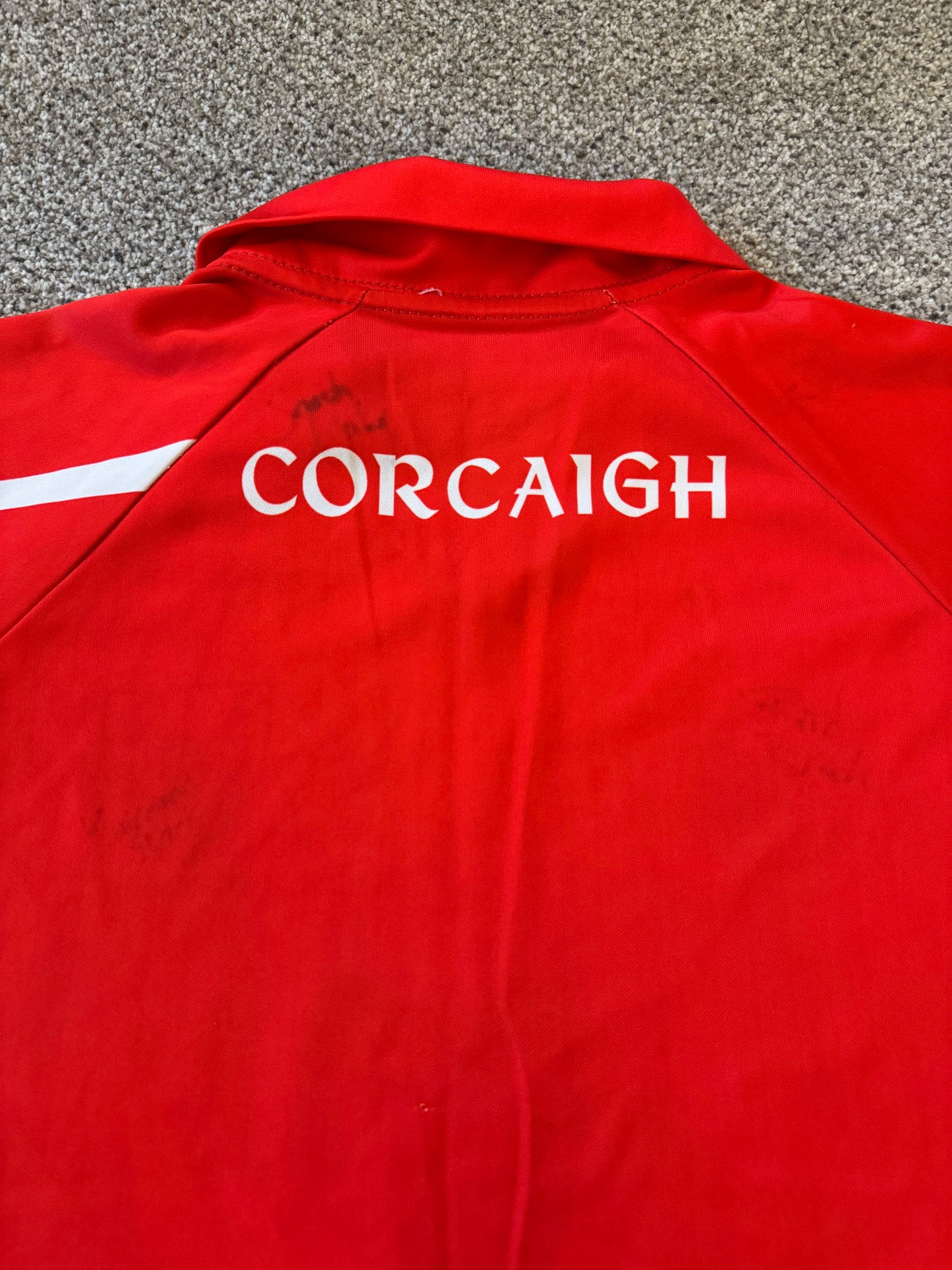 Aged 13 O'neills Red Cork GAA Jersey