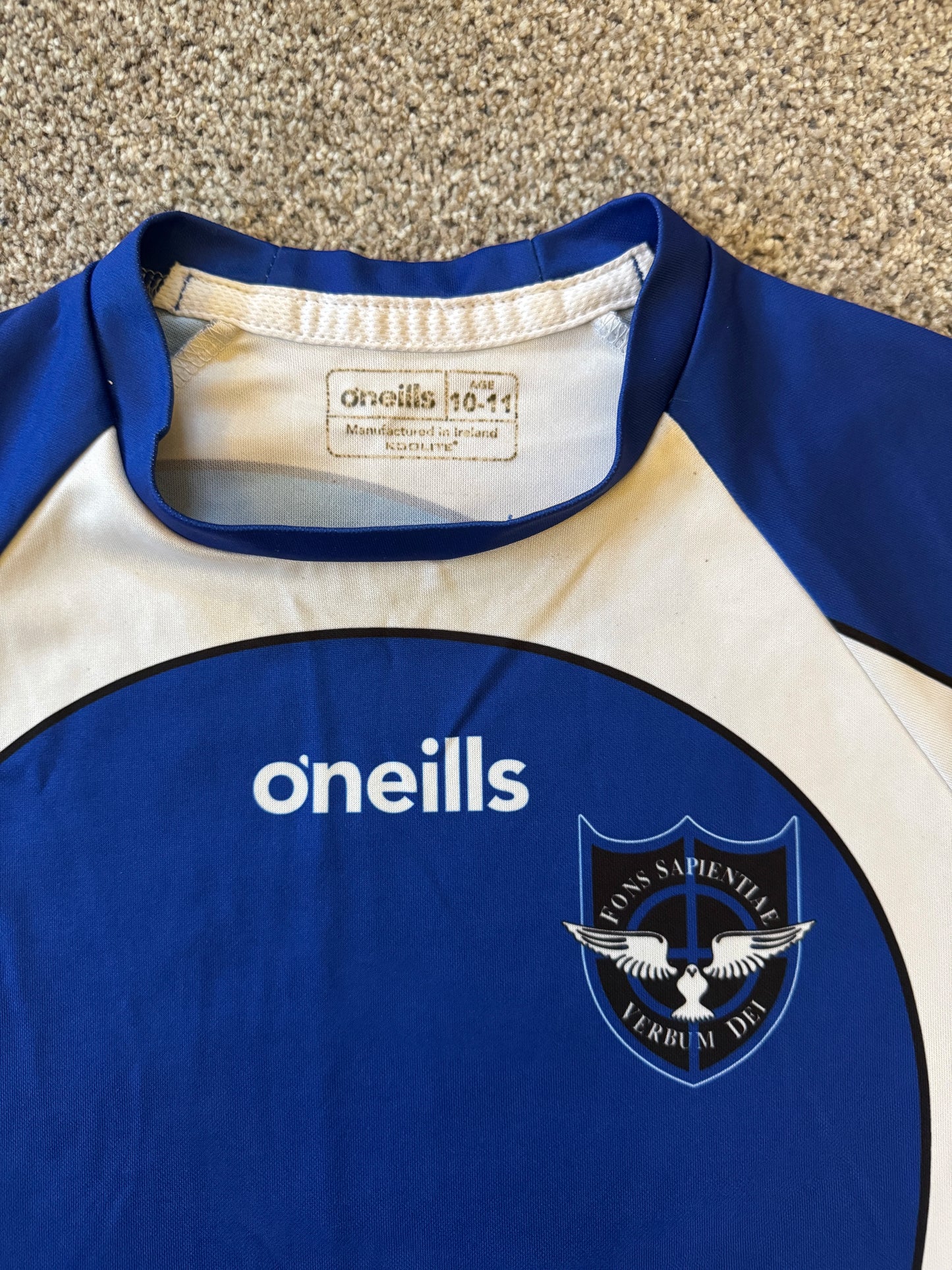 Aged 10-11 O'neills Blue GAA T-Shirt