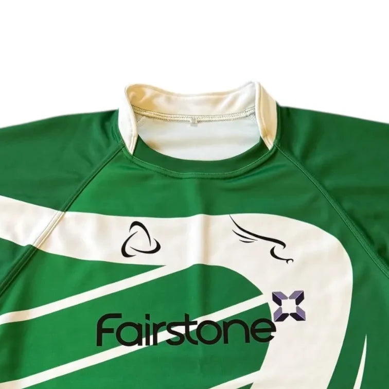 Extra large Orion Green Newcastle Falcons Rugby Shirt