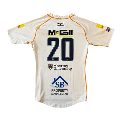 Large Mizuno White Rugby Shirt