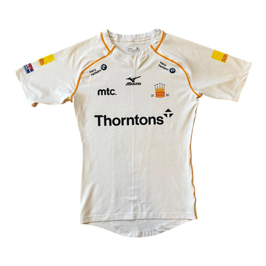 Large Mizuno White Rugby Shirt