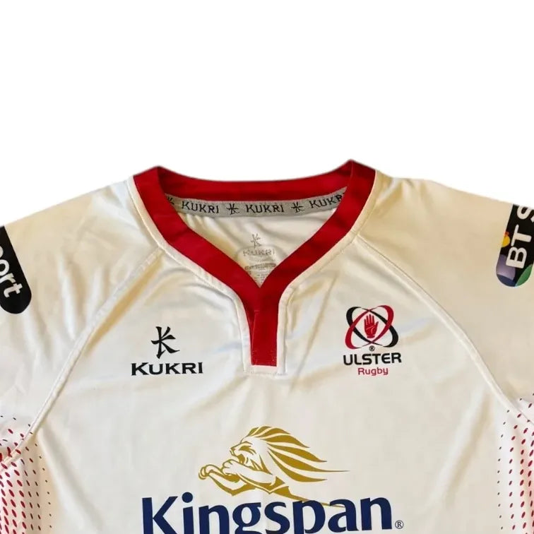 Ulster Rugby Colours Extra large Kukri White Ulster Rugby Shirt β Flints Finds