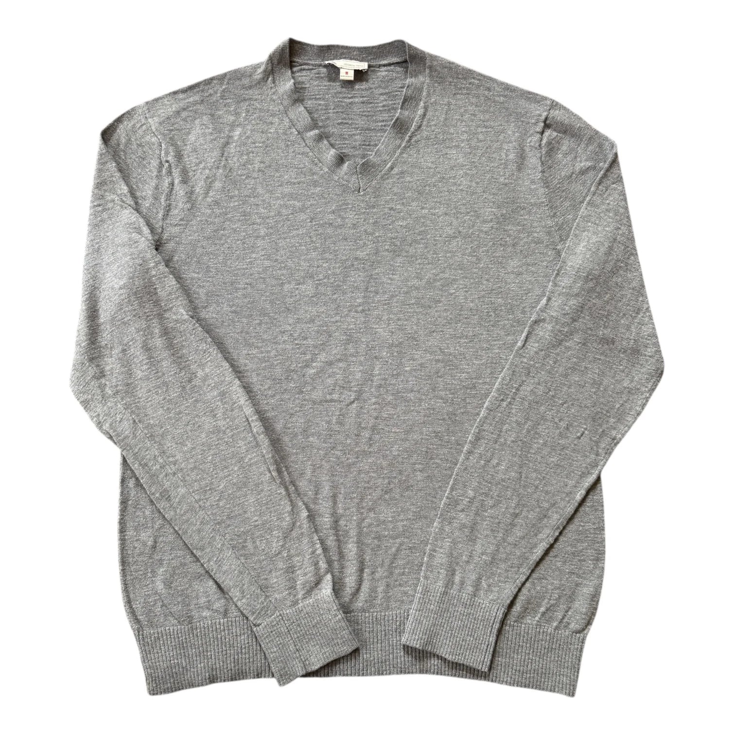 Medium Gap Grey V-Neck Jumper