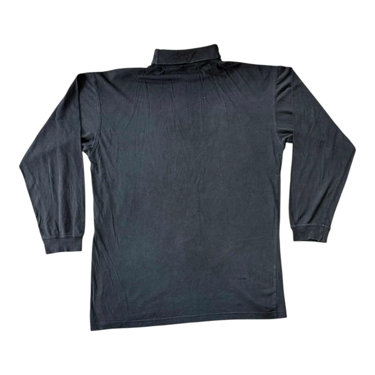 Large Adidas Black Long Sleeved Roll Neck T-Shirt