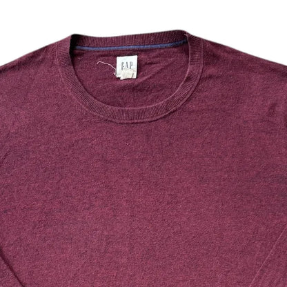 Medium Gap Burgundy Thin Jumper