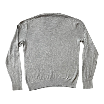 Medium Gap Grey V-Neck Jumper