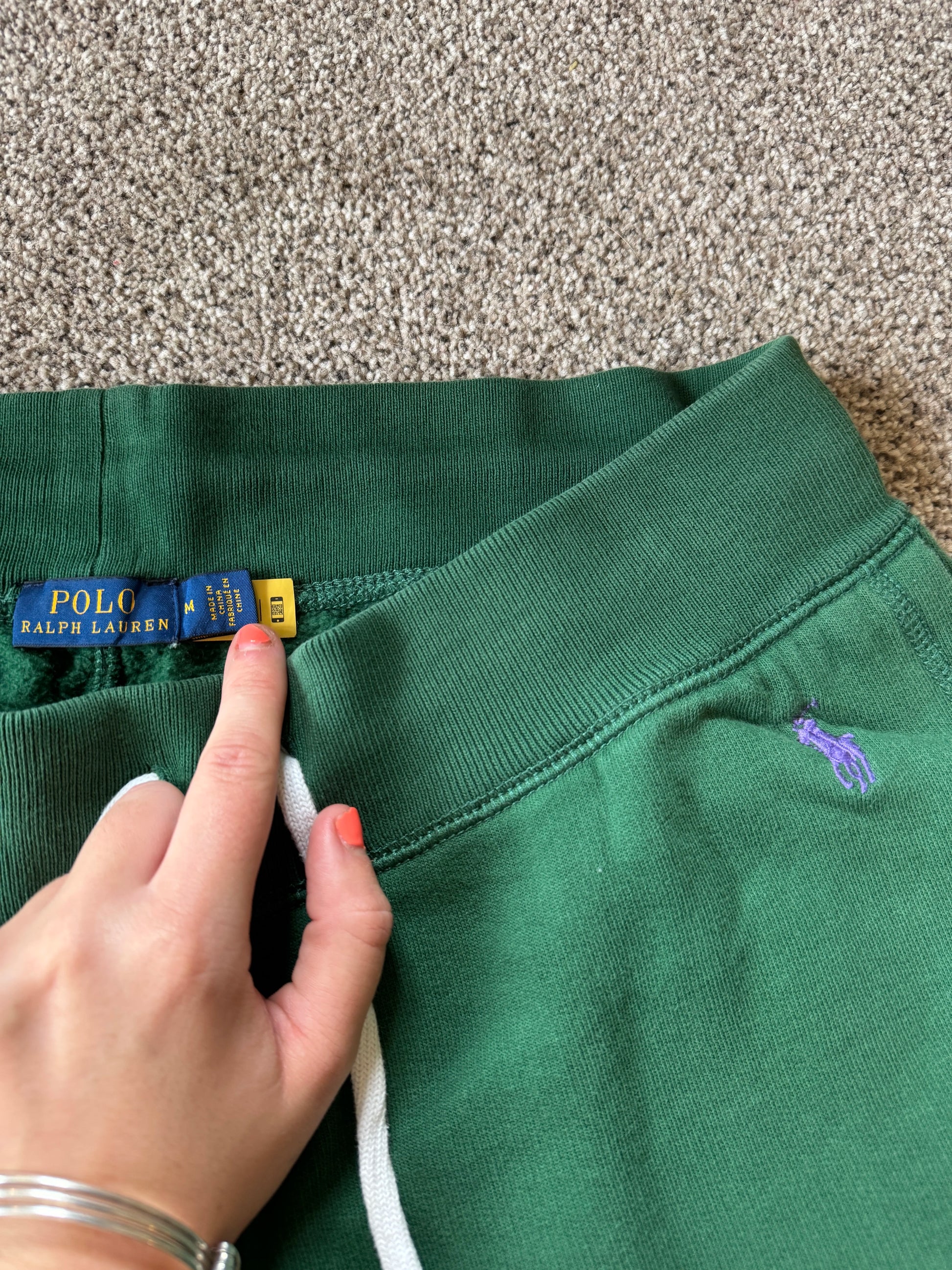 Medium Ralph Lauren Green Joggers