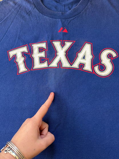 Extra large Majestic Blue Texas T-Shirt