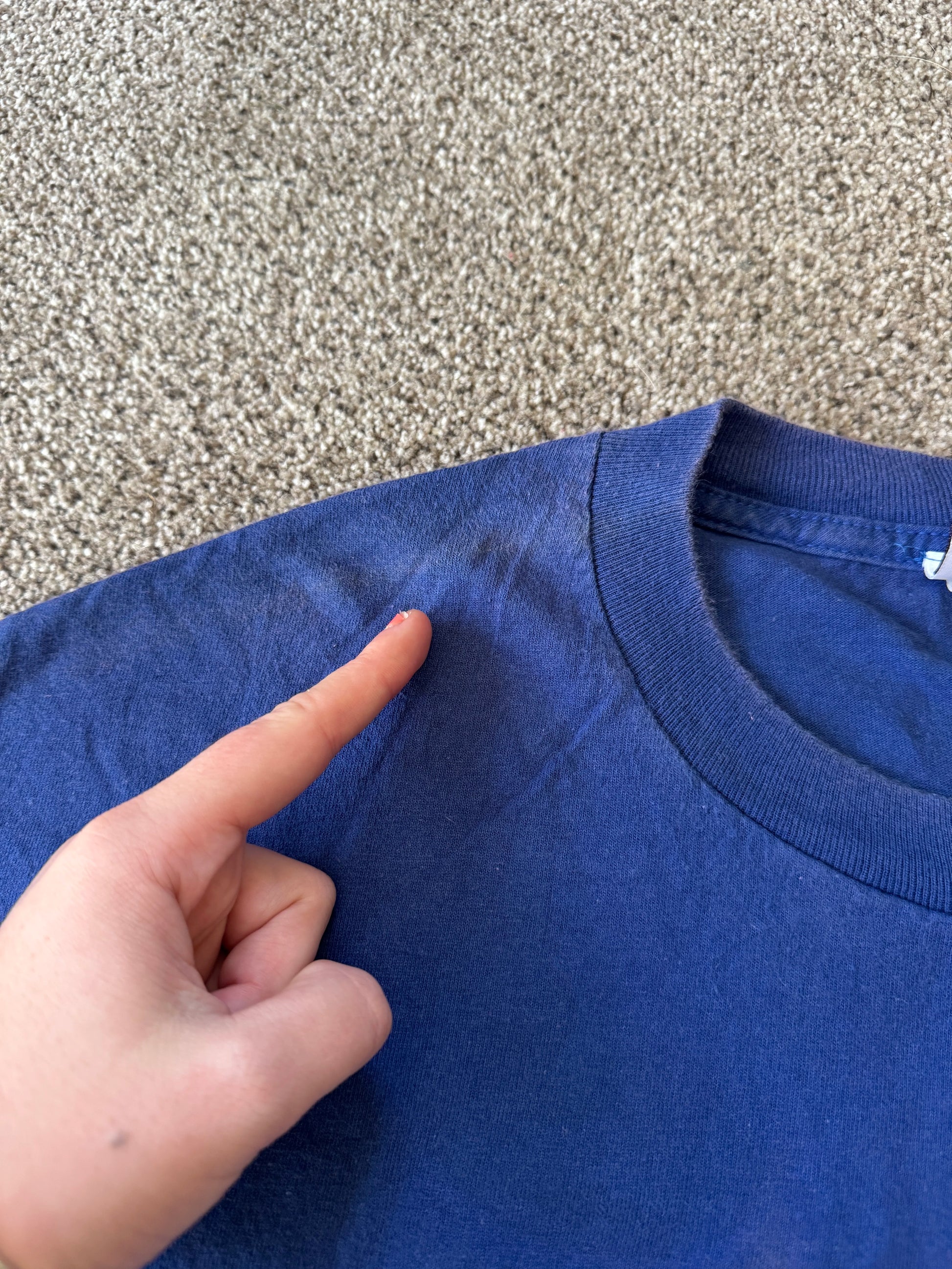 Extra large Majestic Blue Texas T-Shirt