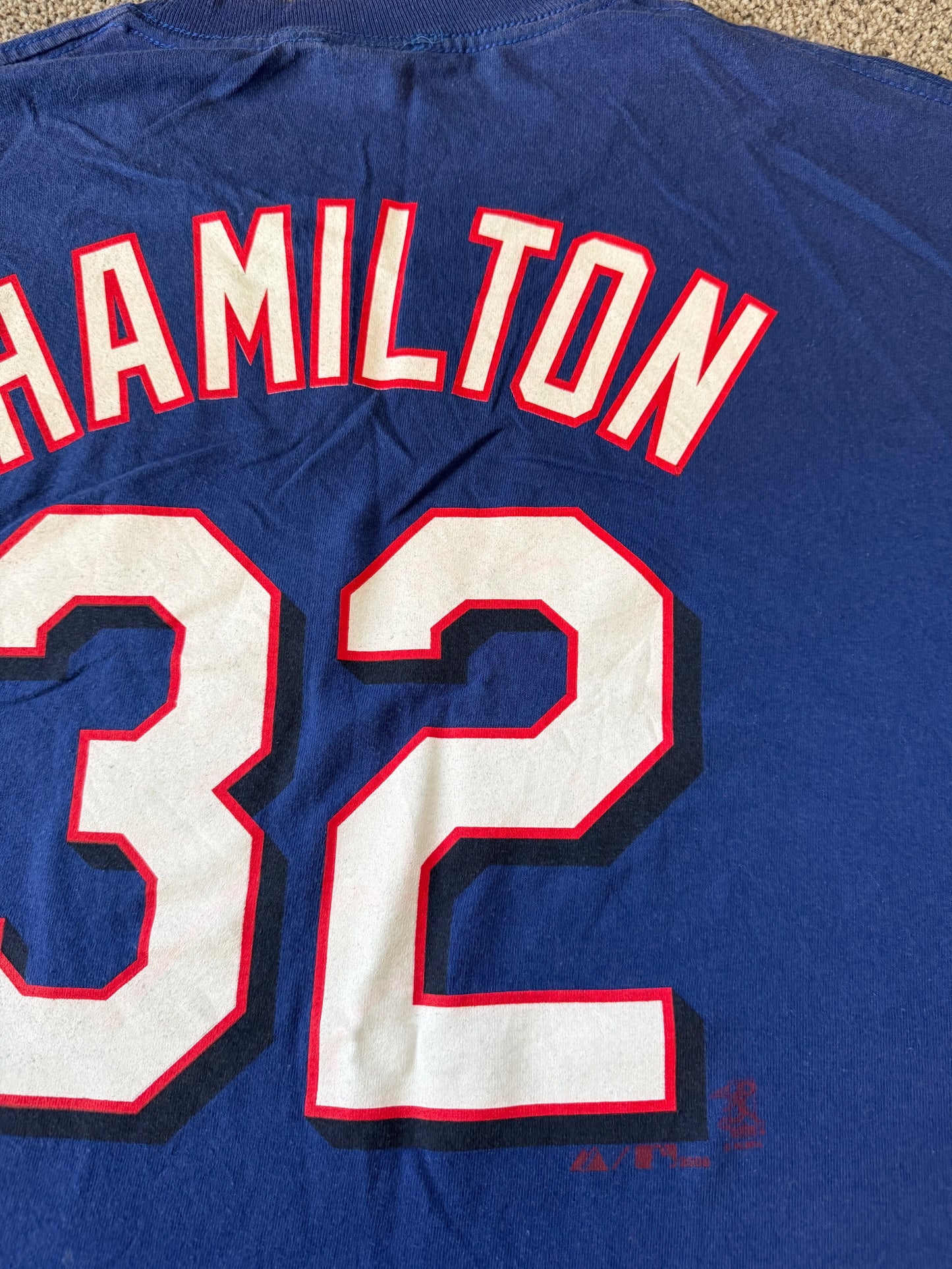 Extra large Majestic Blue Texas T-Shirt