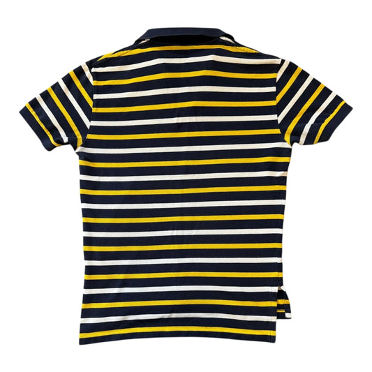 Small Ralph Lauren Navy Yellow Polo Shirt