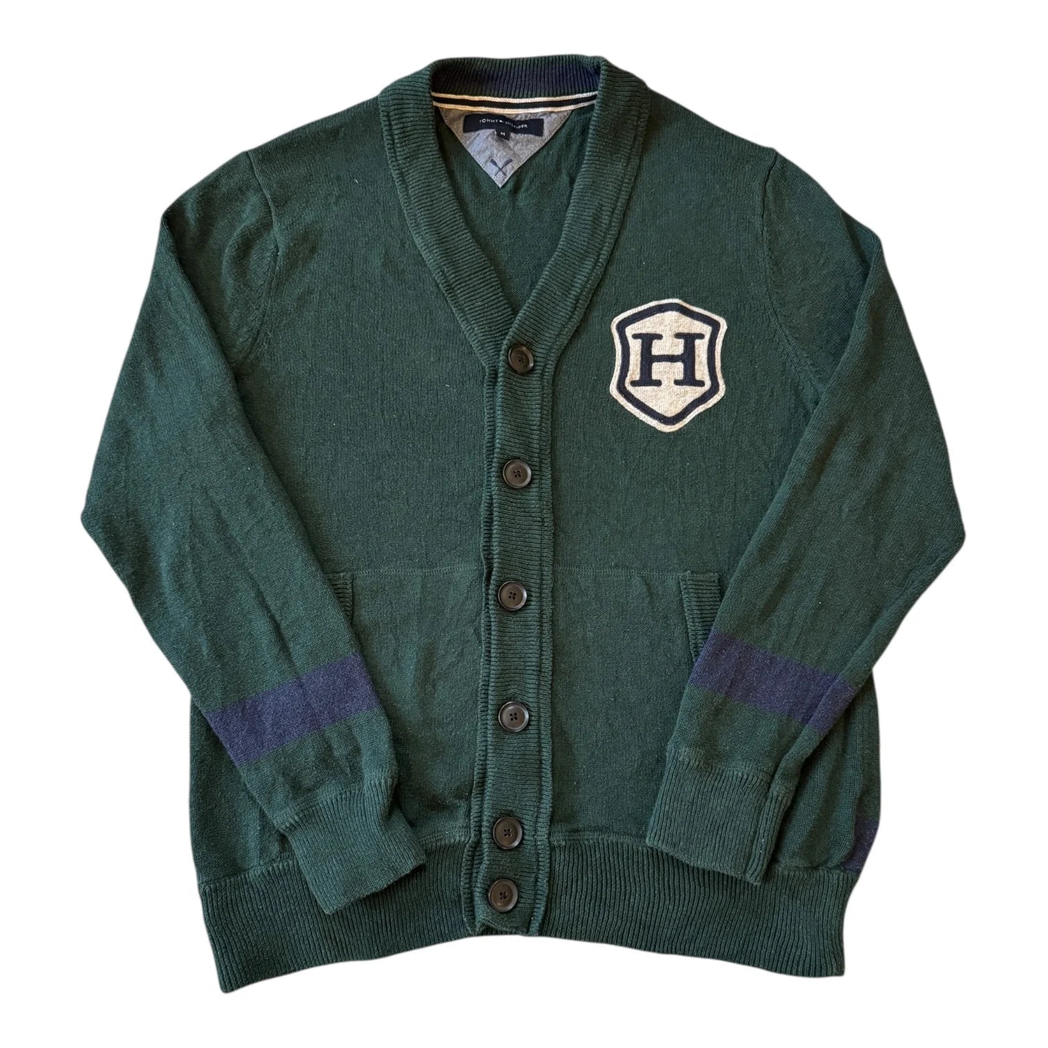 Medium Tommy Hilfiger Green Cardigan