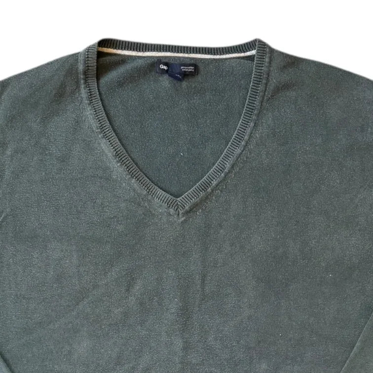 Extra large Gap Green V-Neck Jumper