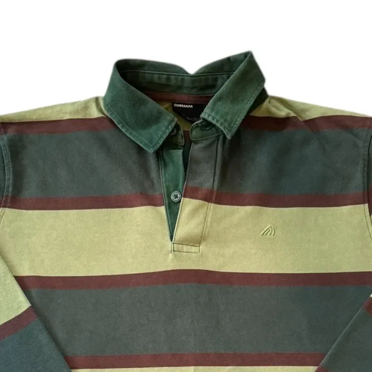 Large Quebramar Green Rugby Shirt