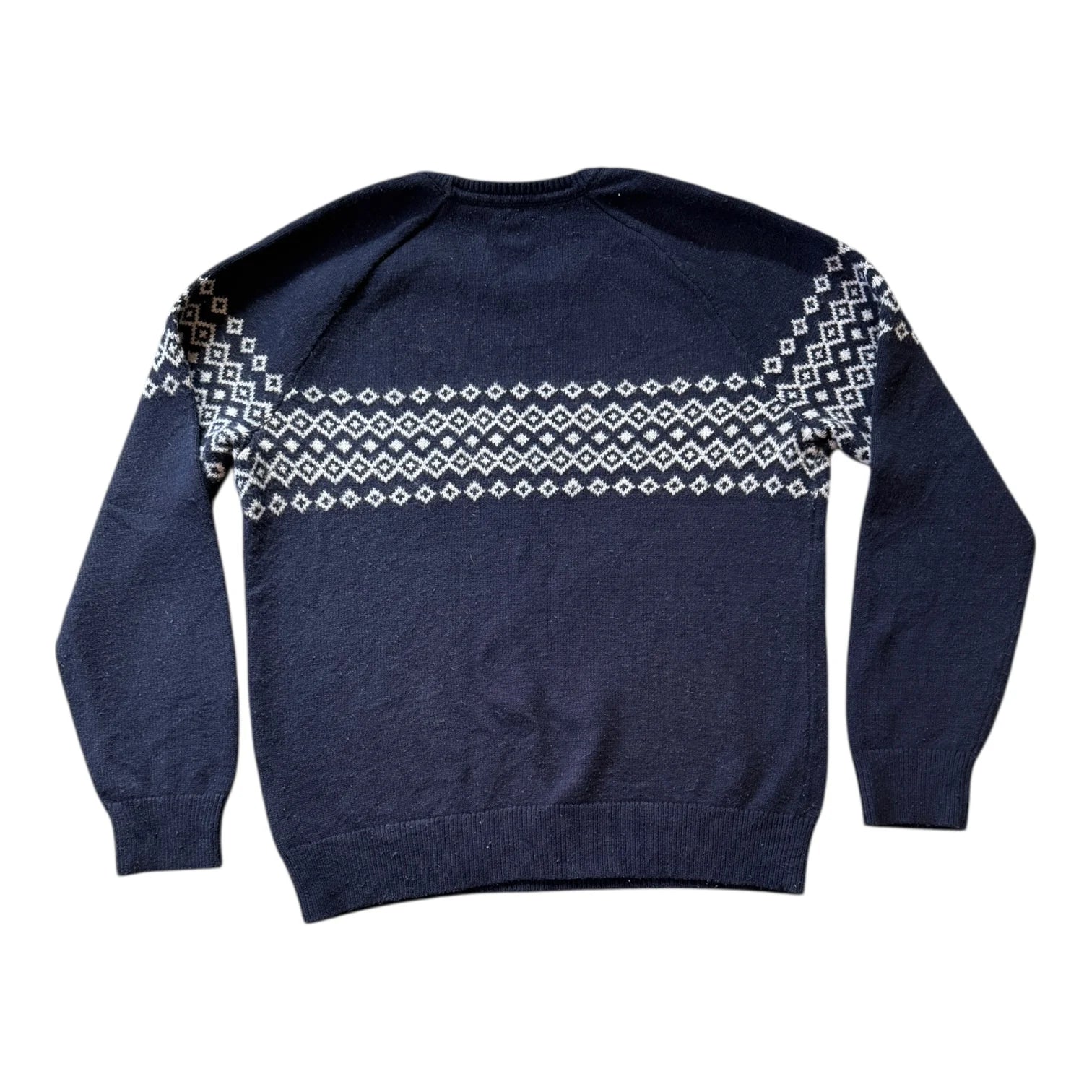 Large Gap Navy Wool Knitted Jumper