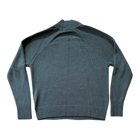 Women's Small Gap Green Knitted Jumper