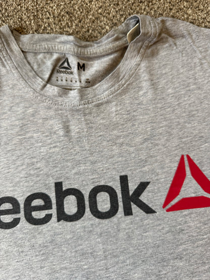 Medium Reebok Grey T-Shirt - STAINED