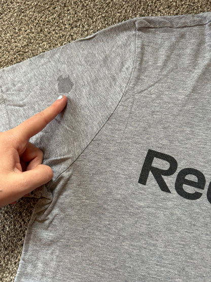 Medium Reebok Grey T-Shirt - STAINED