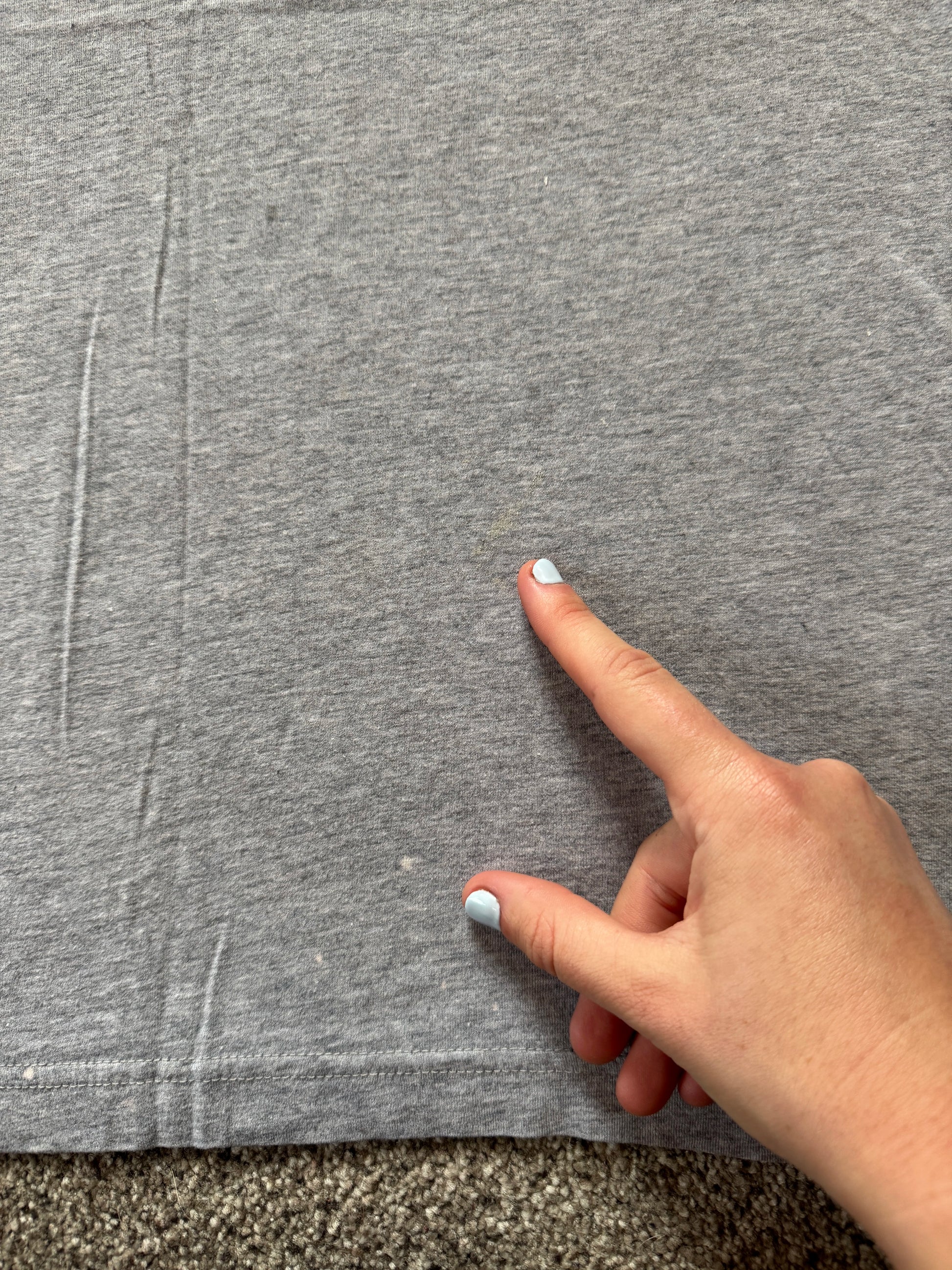 Medium Reebok Grey T-Shirt - STAINED