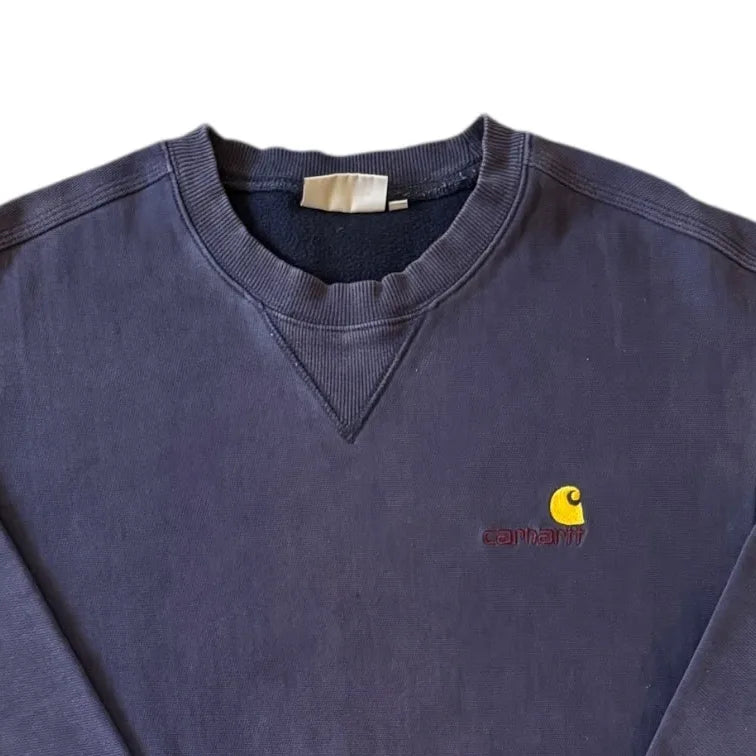 Large Carhartt Navy Sweatshirt