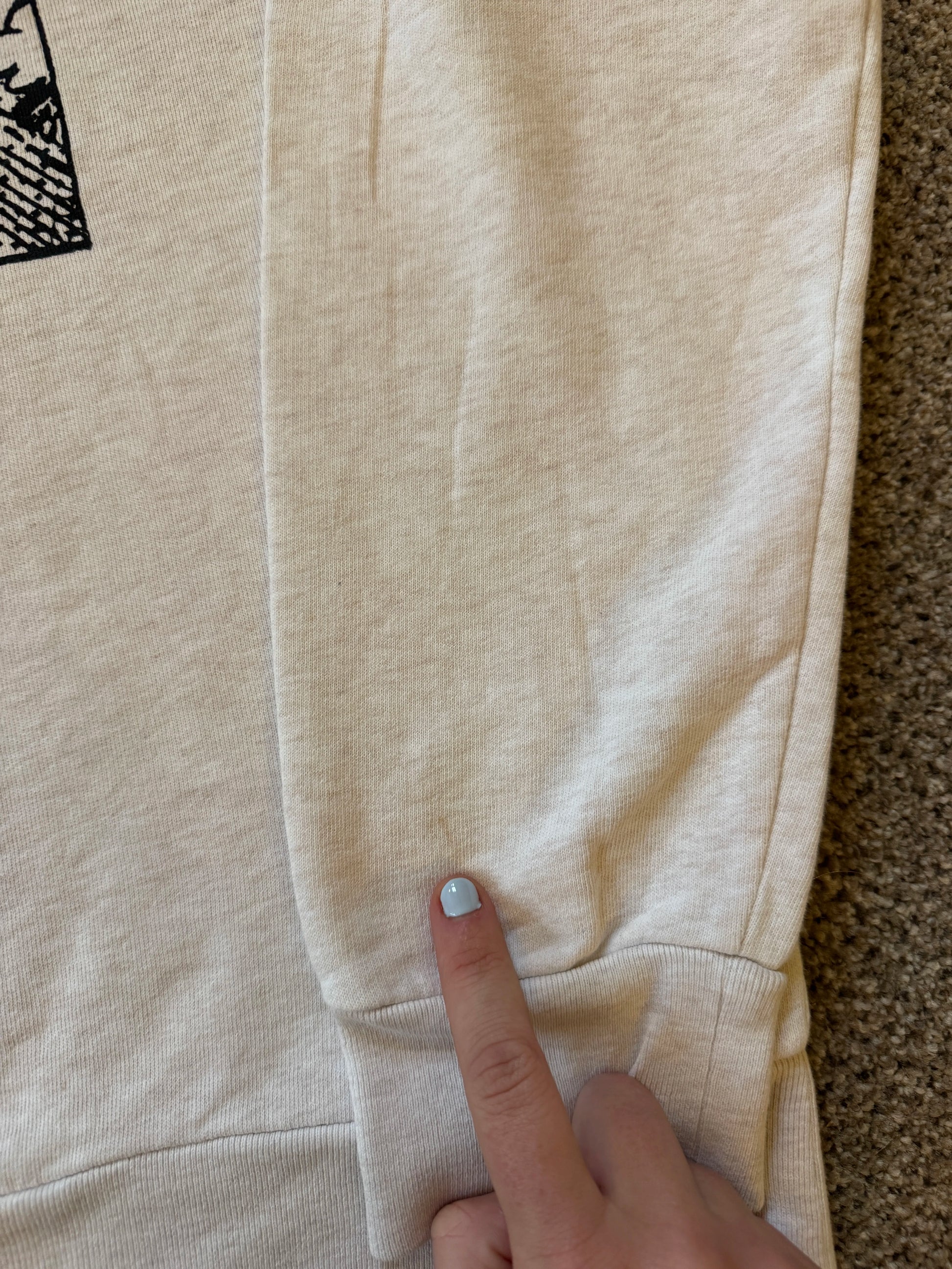 Medium Carhartt WIP Cream Sweatshirt