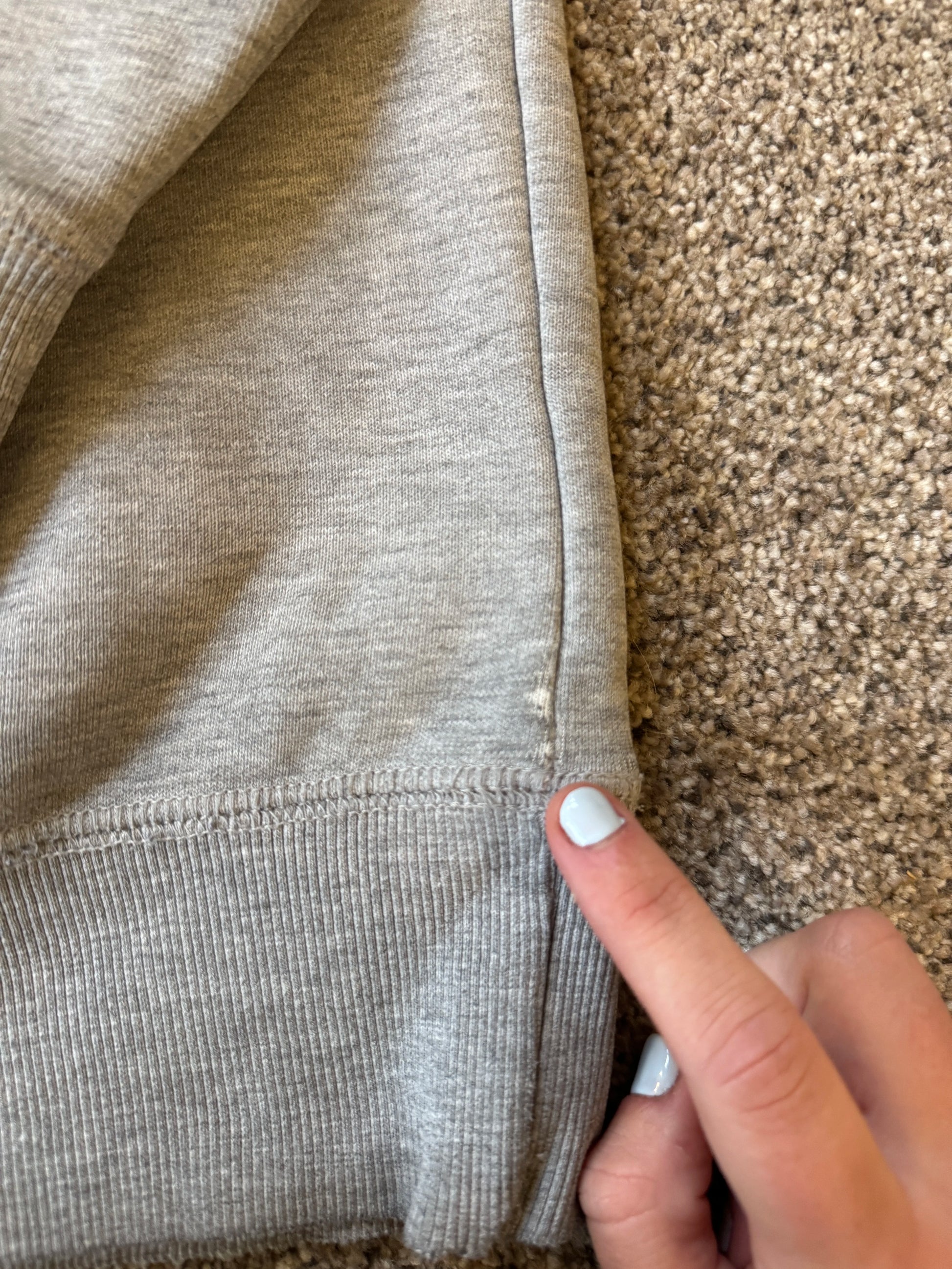 Medium Carhartt Grey Sweatshirt