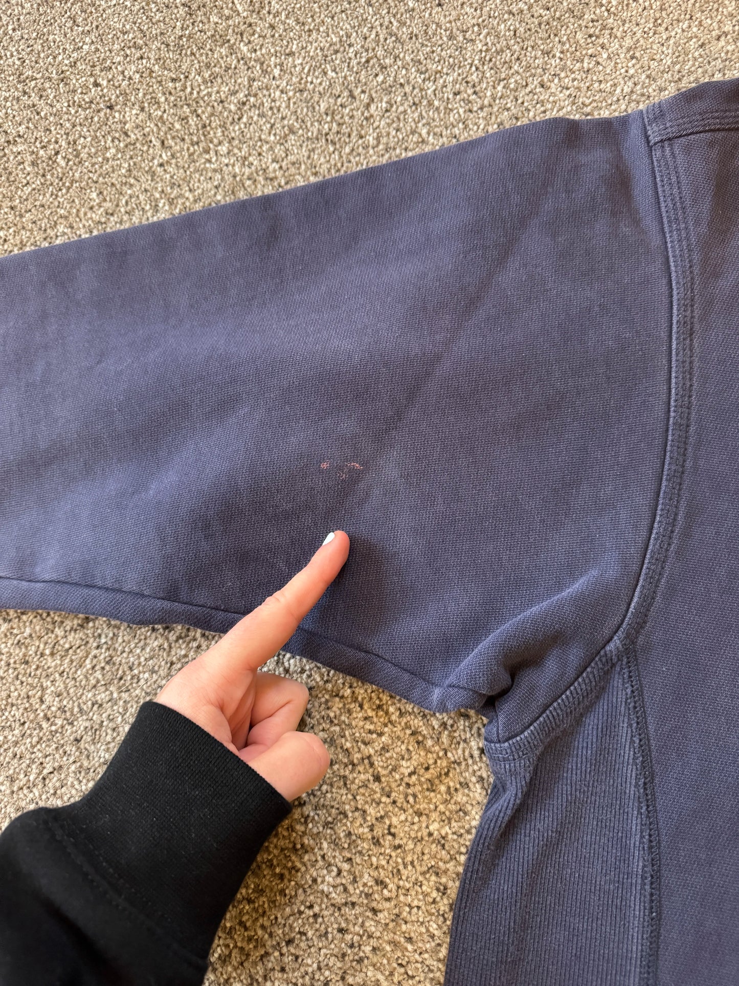 Large Carhartt Navy Sweatshirt