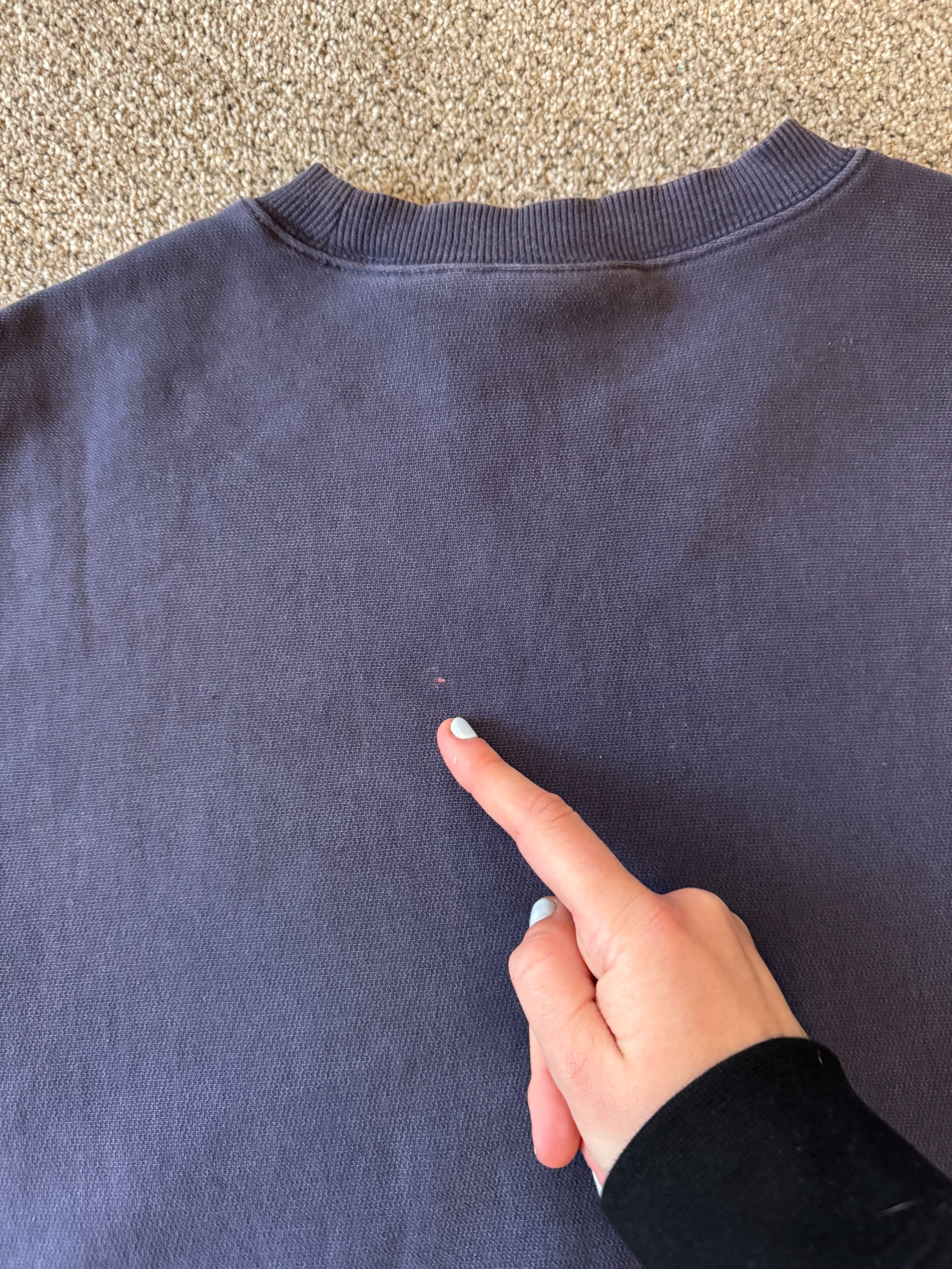 Large Carhartt Navy Sweatshirt