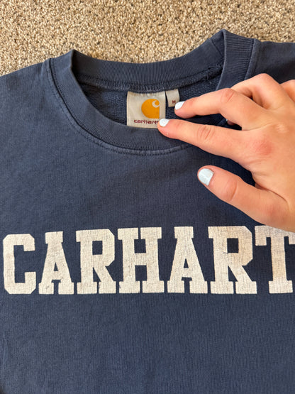 Medium Carhartt Navy Sweatshirt