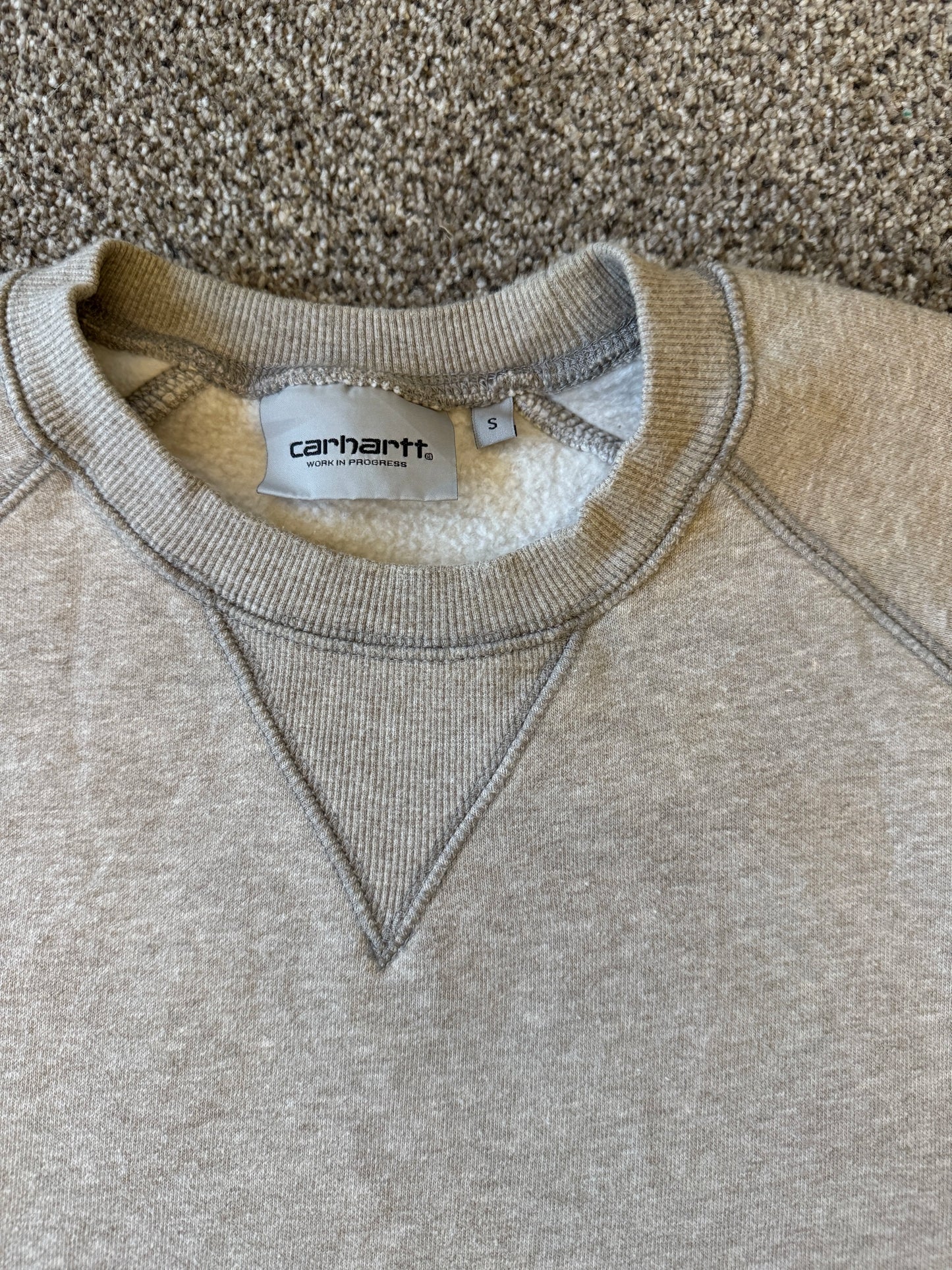 Small Carhartt Grey Sweatshirt