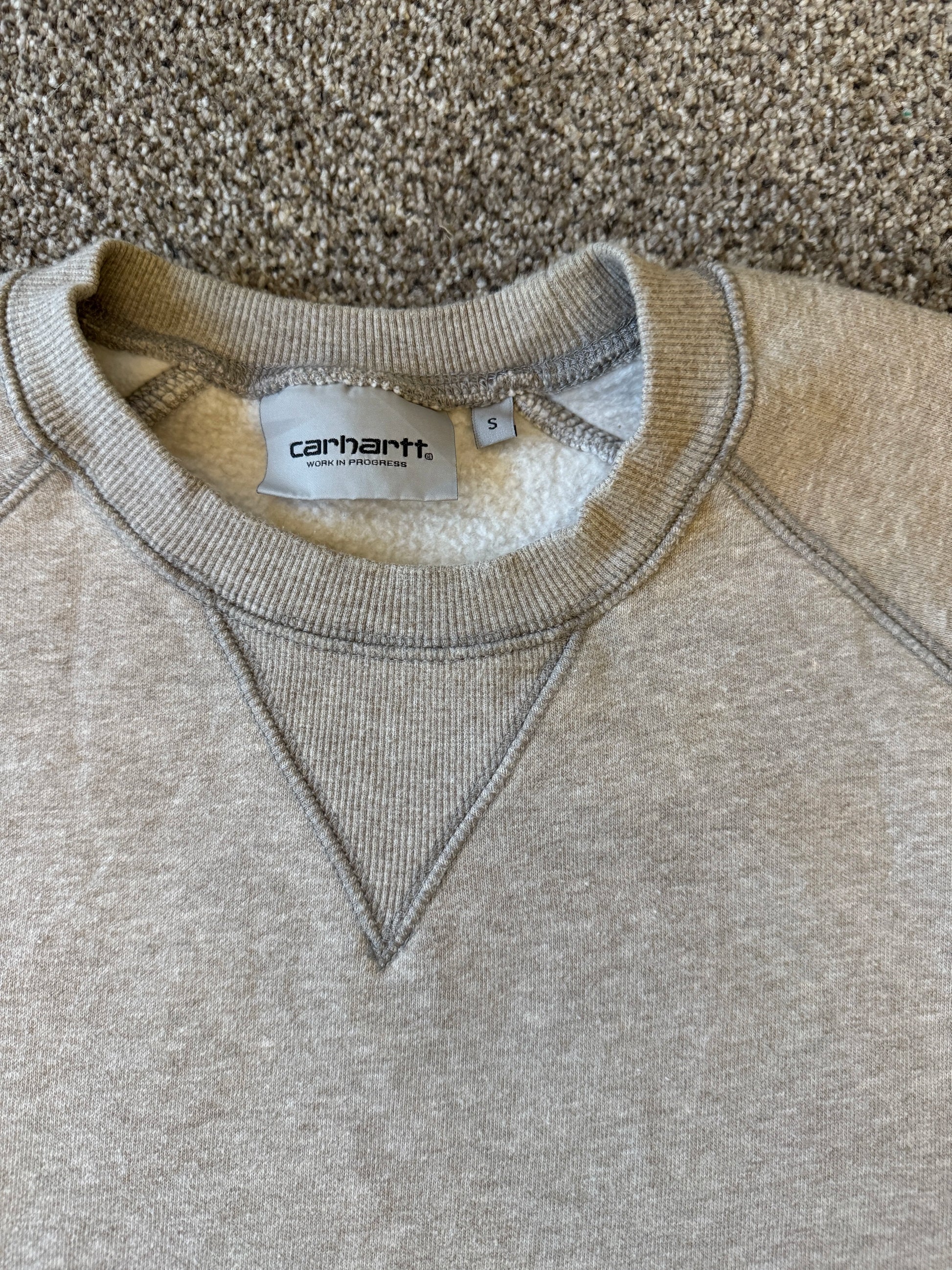 Small Carhartt Grey Sweatshirt