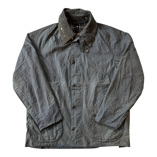 1998 Large Barbour Bedale Green Wax Jacket