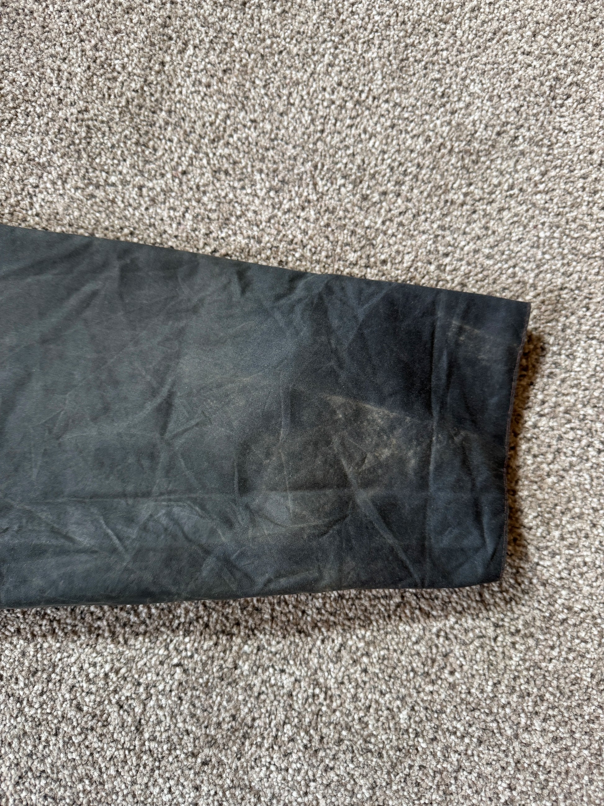 1998 Large Barbour Bedale Green Wax Jacket